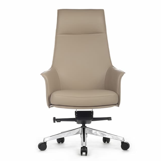 Кресло RV DESIGN Rosso А1918 Светло-бежевый (3A ND9720) натуральная кожа