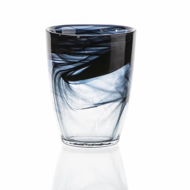 Стакан ARDACAM Atlas ARD 8224.43 d 8,1 см h 11 см (стекло, цвет / декор бело-черный)