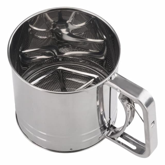 Сито 12,2 см кружка h12,4 см с механизмом нерж. мелкая сетка P.L. Proff Cuisine FSHP-03 (HONRI) (81240906)