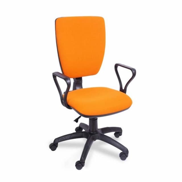 Кресло для персонала Мирэй НОТА new gtpp Самба ПК, ткань цветная серия В