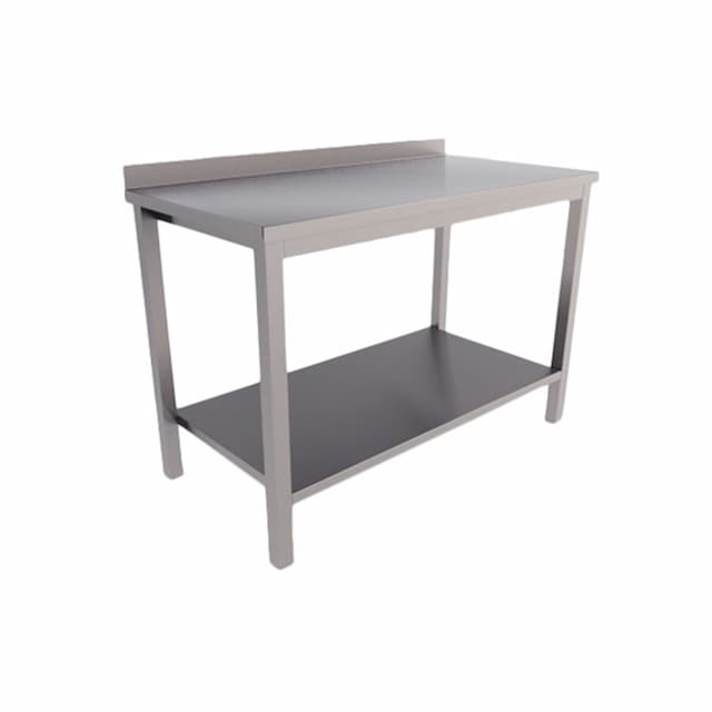 Стол разделочный пристенный с бортом Cryspi СРПН Э1 СП 800х800