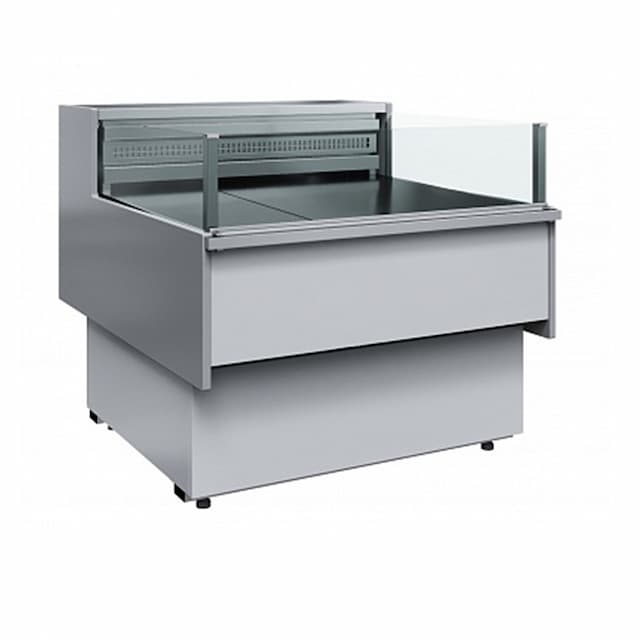 Витрина холодильная Полюс BAVARIA 2 GC110 VM 1,5-2 (с боковинами, динамика, открытая) 0011-9006